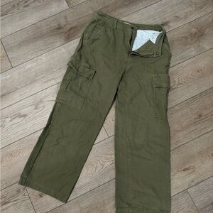Showpo radley pants - mid rise cargo khaki